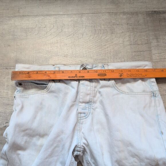 Zara Man Men's Pants White Jeans Distressed Size 32 - Picture 4 of 7